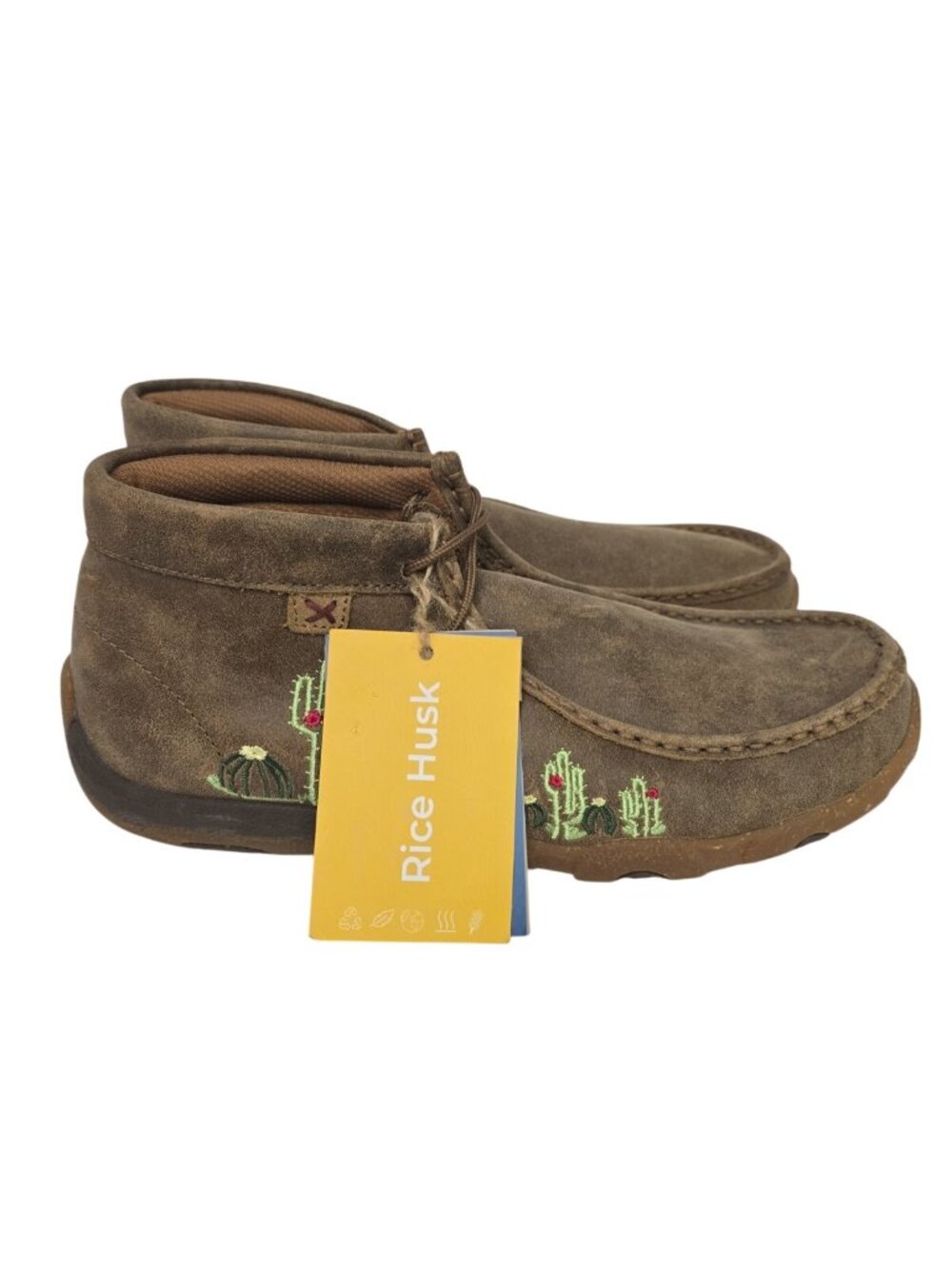Twisted X Women's Chukka Driving Moc WDMD145 Brown Size 9.5M - Picture 2 of 7